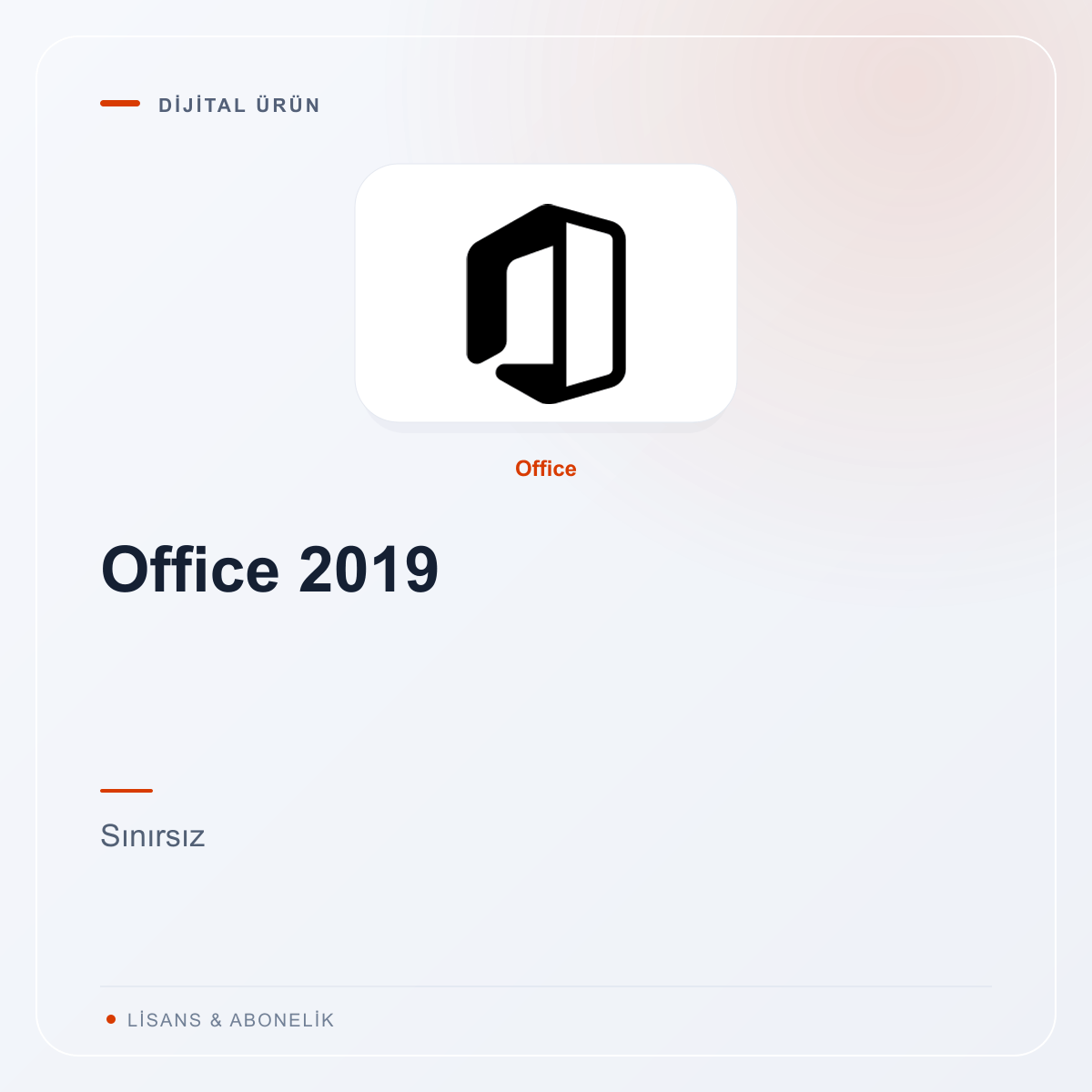Office 2019 - Sınırsız