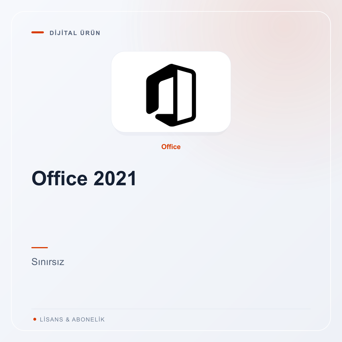Office 2021 - Sınırsız