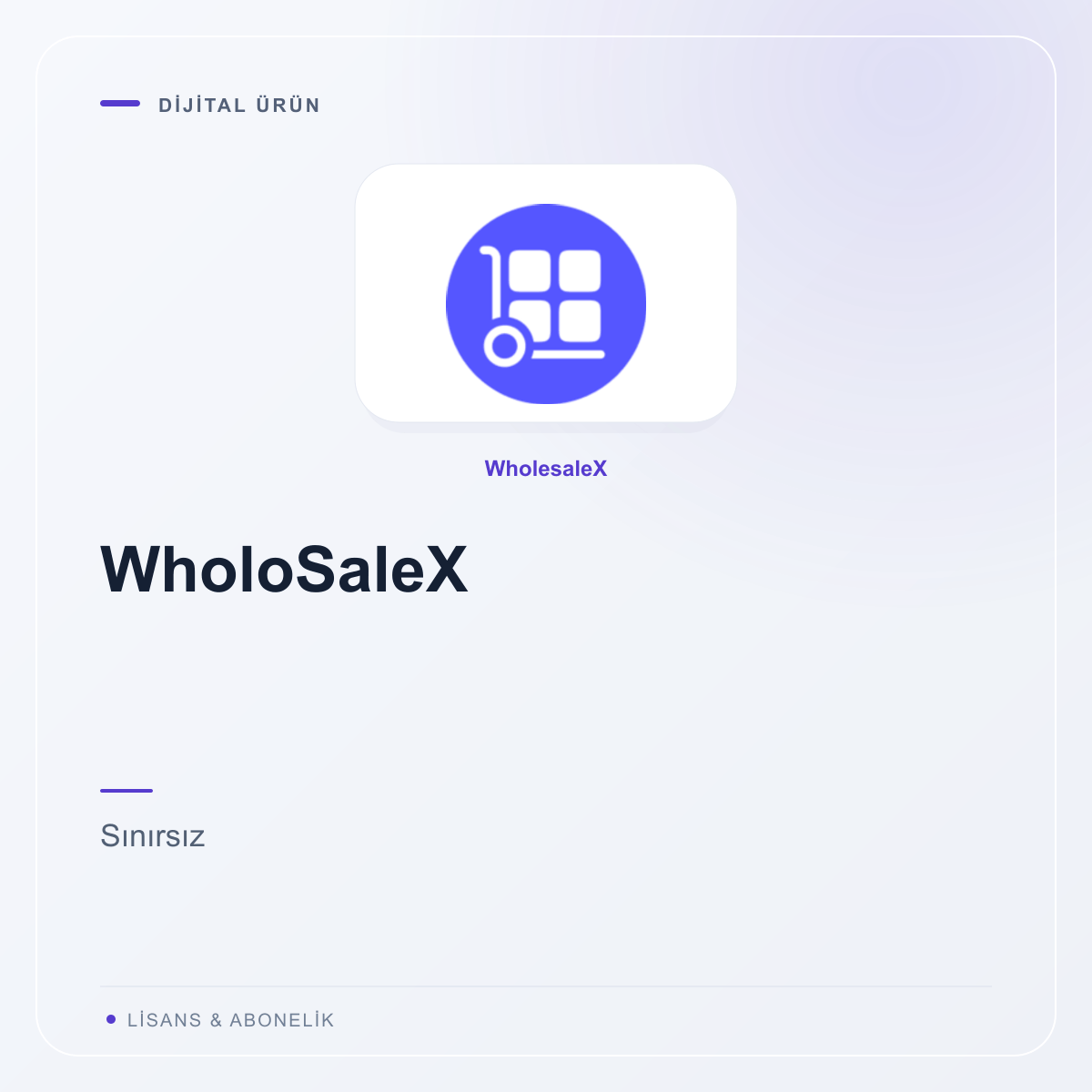 WholoSaleX - Sınırsız