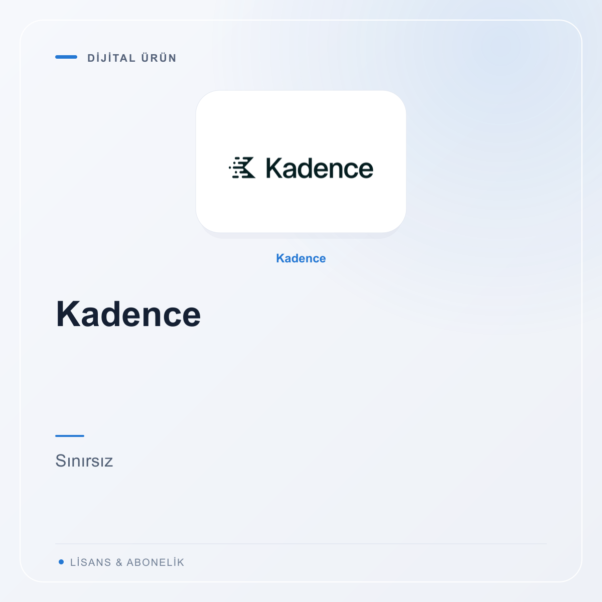 Kadence - Sınırsız