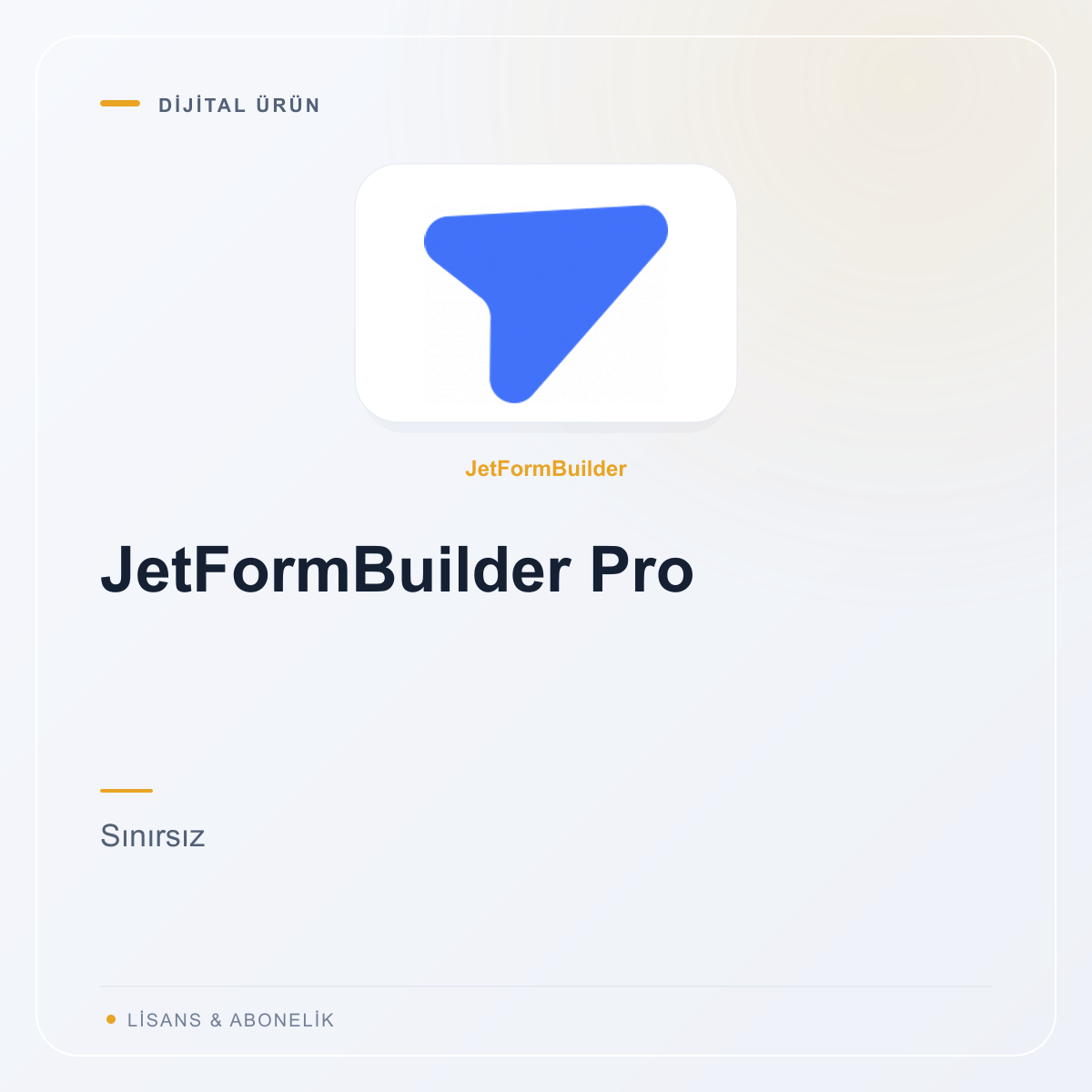 JetFormBuilder Pro - Sınırsız