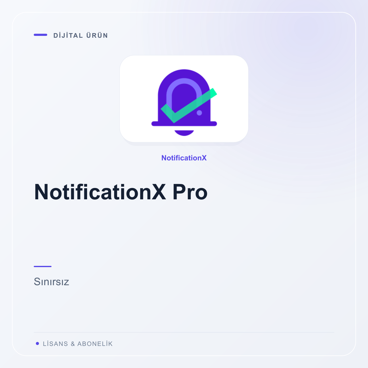 NotificationX Pro - Sınırsız