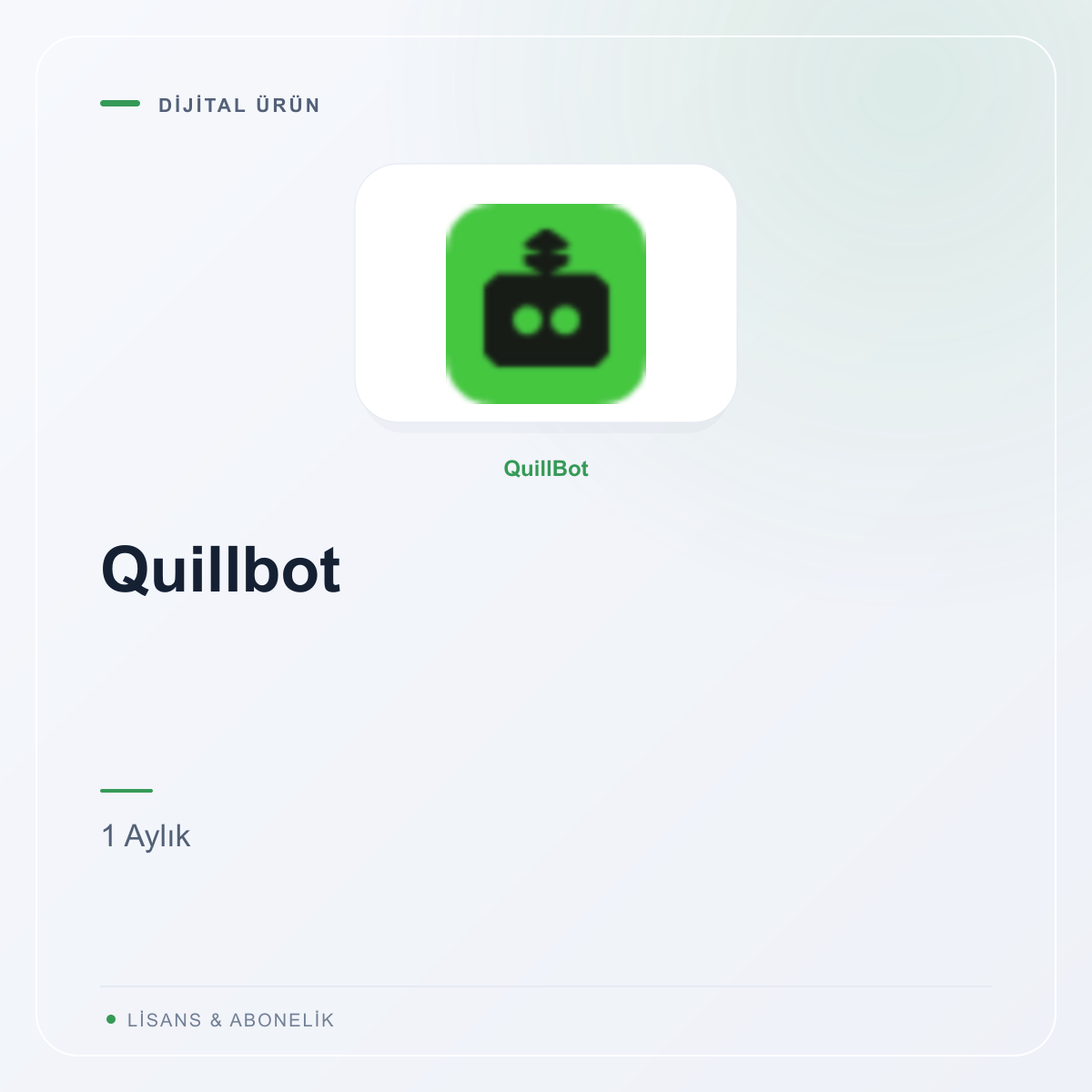 Quillbot - 1 Aylık
